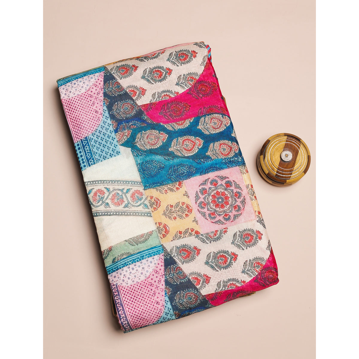 PURE COTTON SILK PRINTED FABRIC
