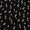 Chinon Chiffon Black Colour Gold Thread Embroidered 42 Inches Width Fabric