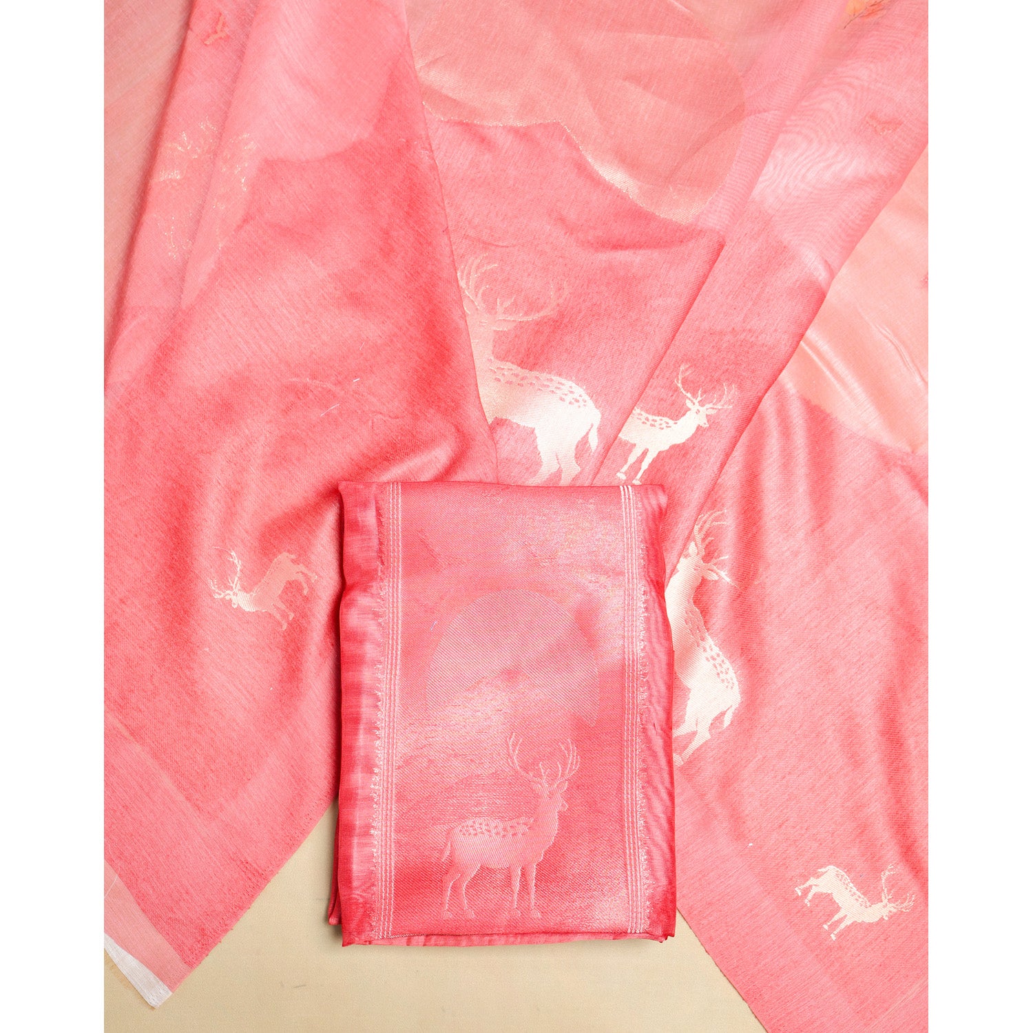 SILK JAMDHANI SUIT SET