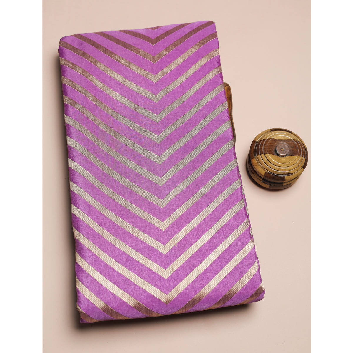 SEMI SILK STRIPED FABRIC