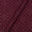 Thread Checks with Sequins Embroidered Dark Maroon Colour Dolla Feel Fabric Cut Of 0.60 Meter
