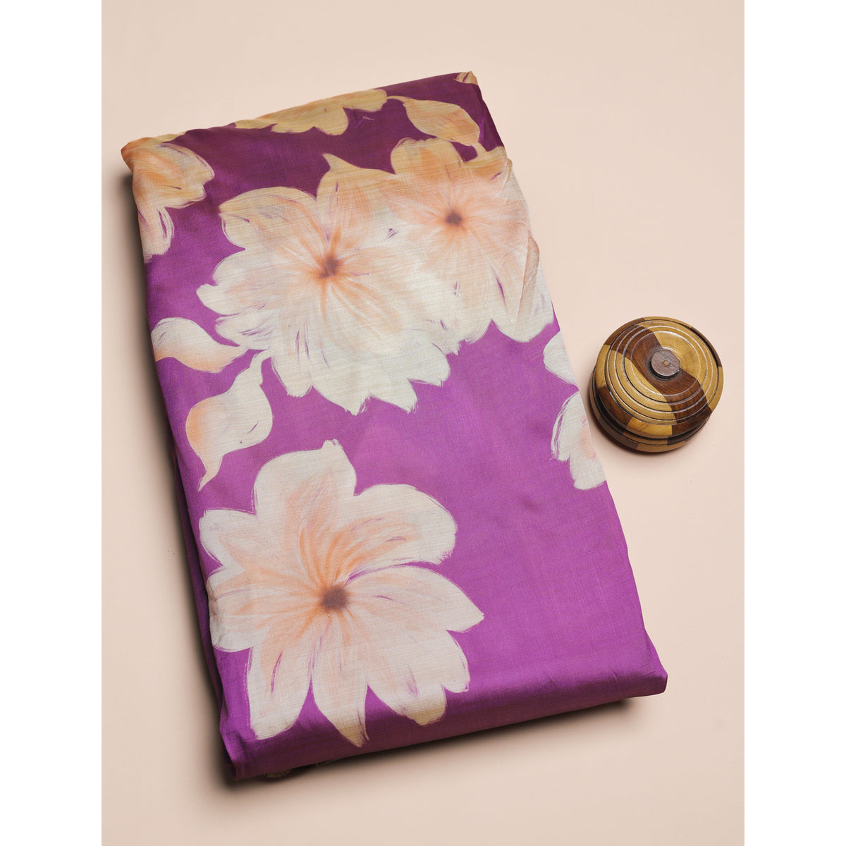 SEMI SILK PRINTED FABRIC