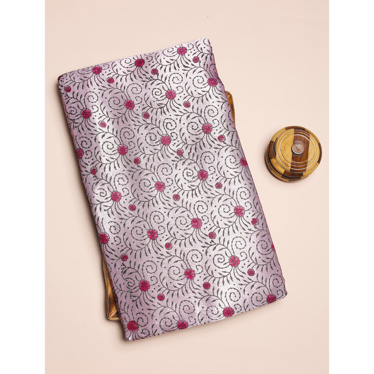 PURE MASHRU GAJJI SILK PRINTED FABRIC
