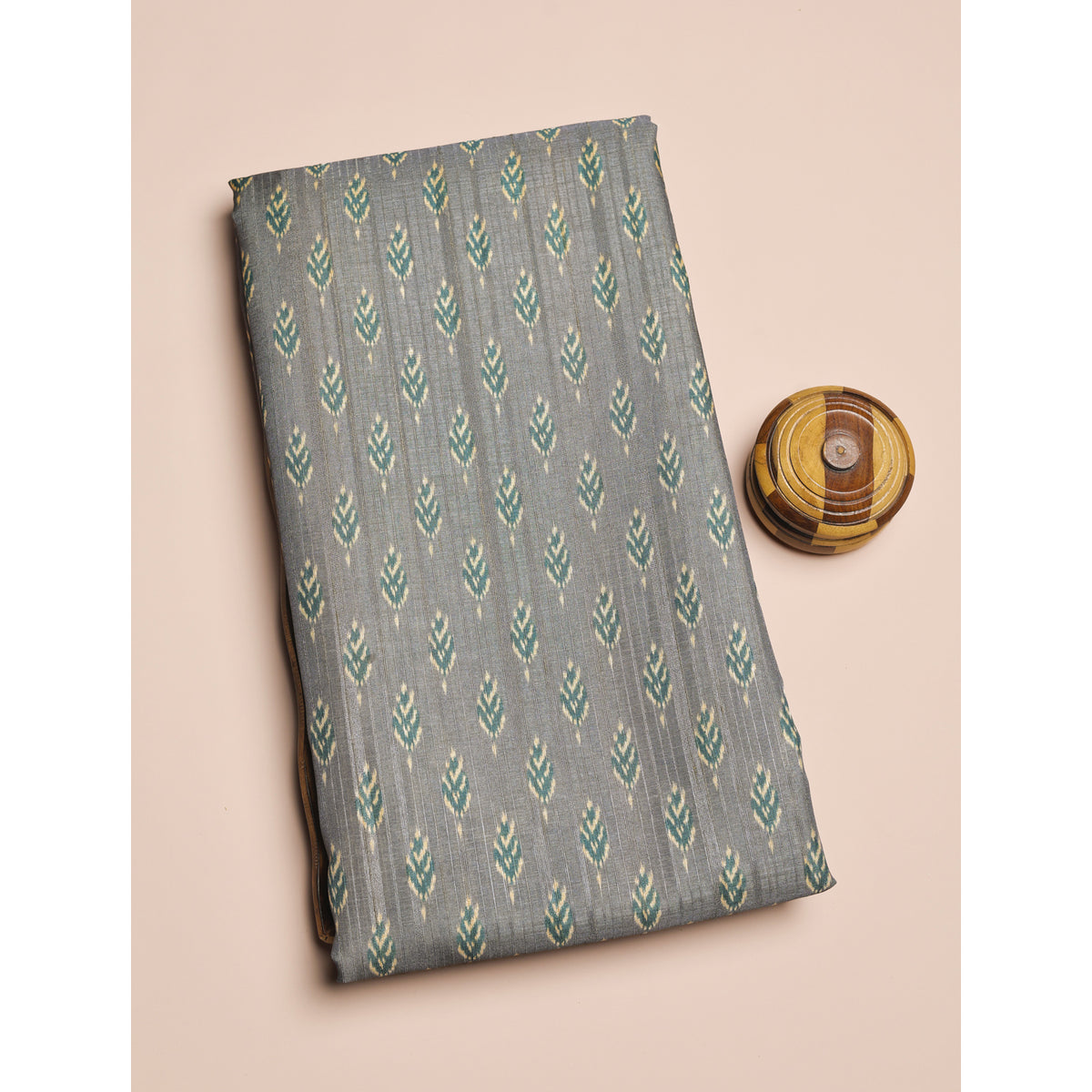 SEMI TUSSAR PRINTED FABRIC