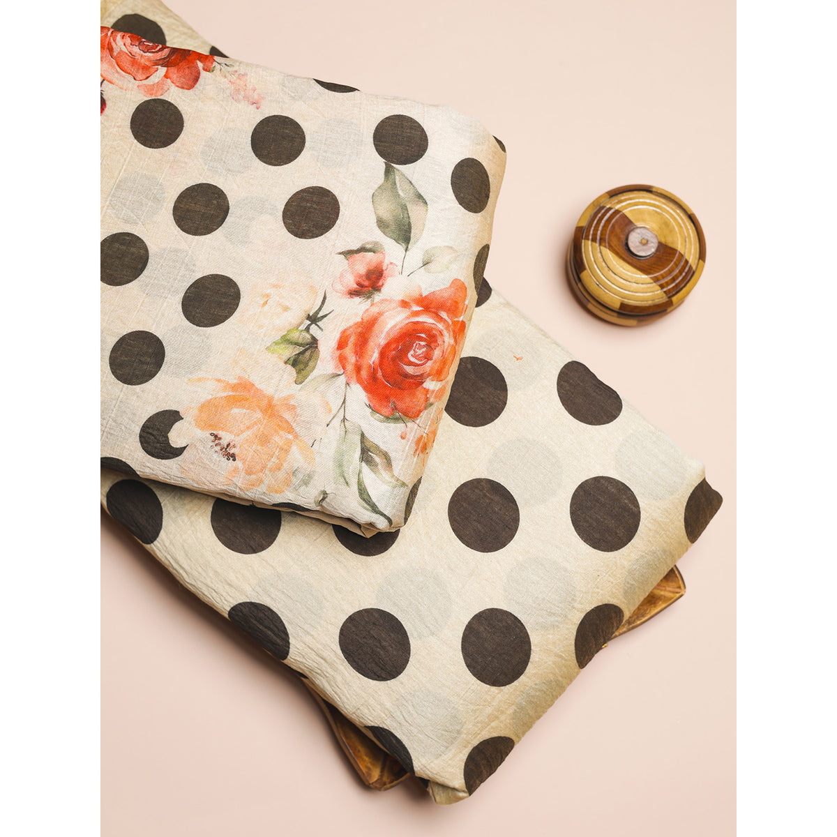PURE GEORGETTE LINEN PRINTED FABRICS