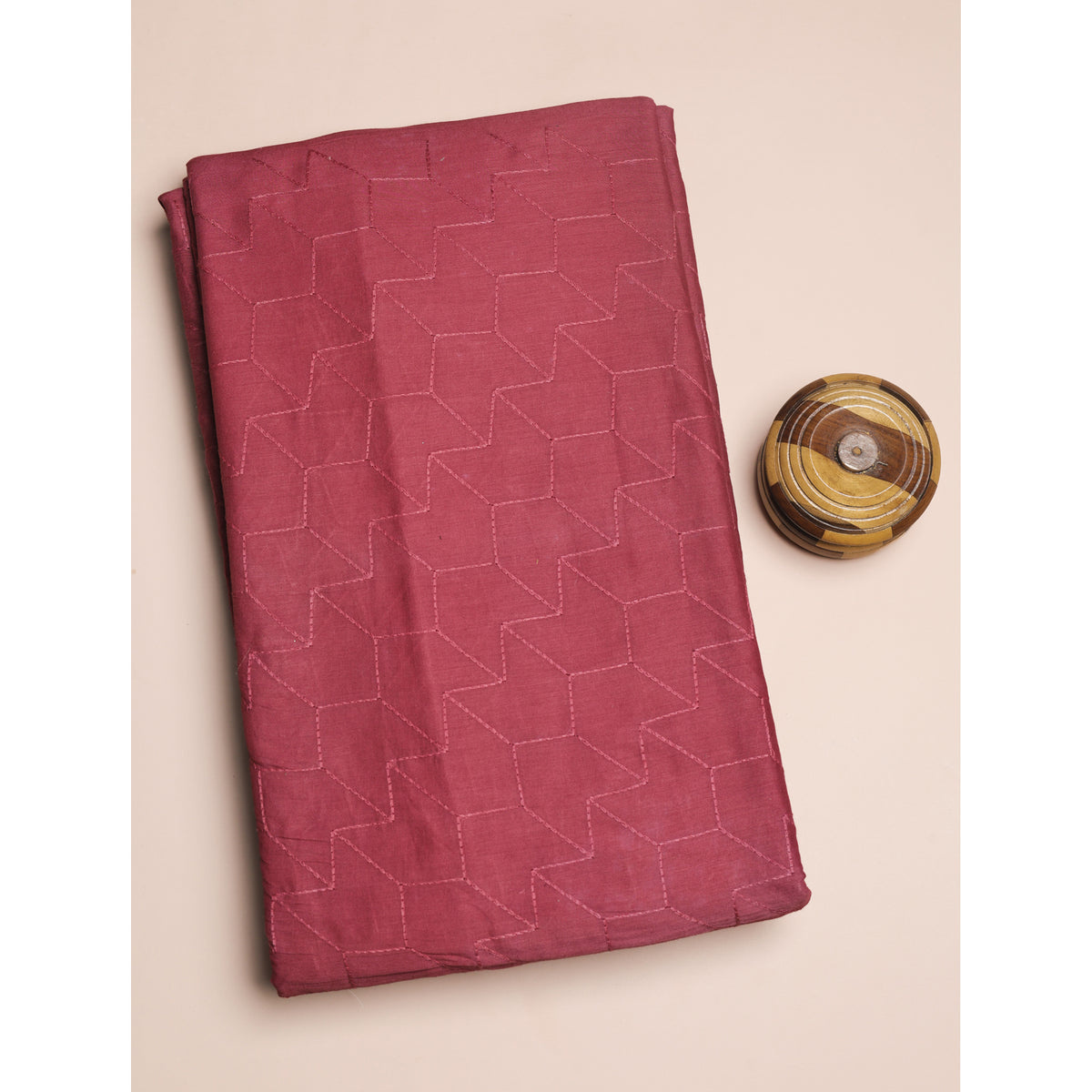 COTTON EMBROIDERED FABRIC