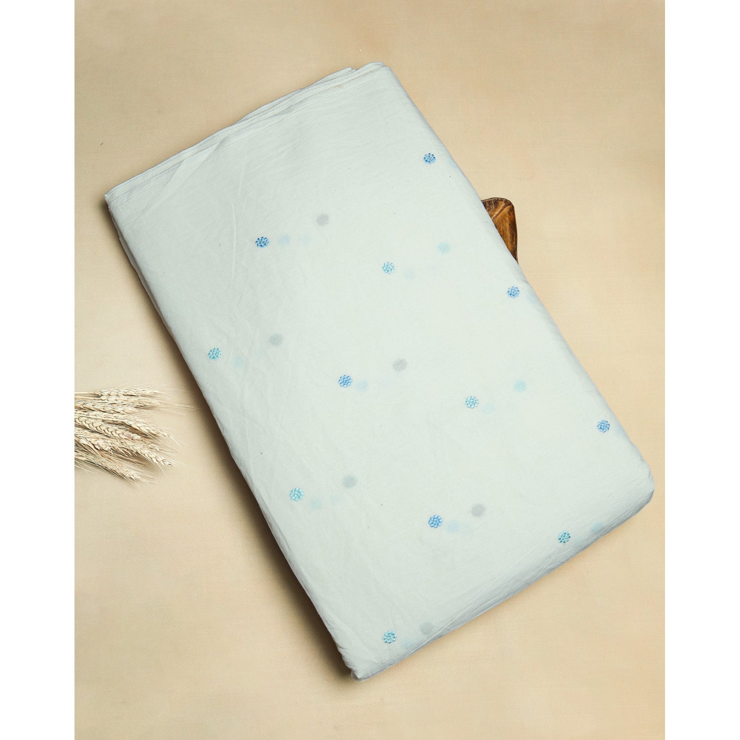 COTTON EMBROIDERED FABRIC