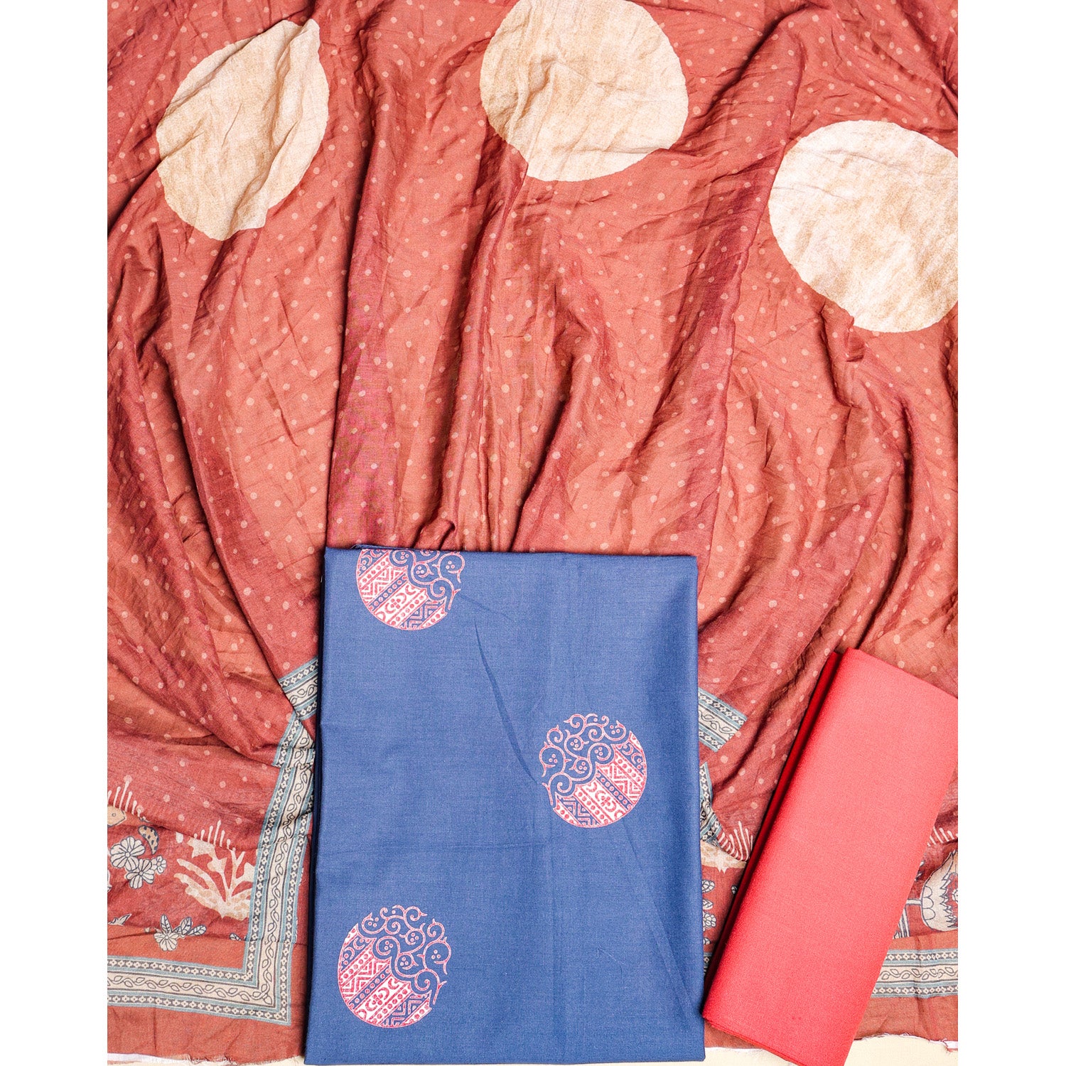 PURE COTTON PRINTED SUIT SET