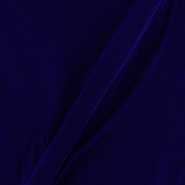 Buy Micro Velvet Violet Purple Colour Fabric Online 4005E