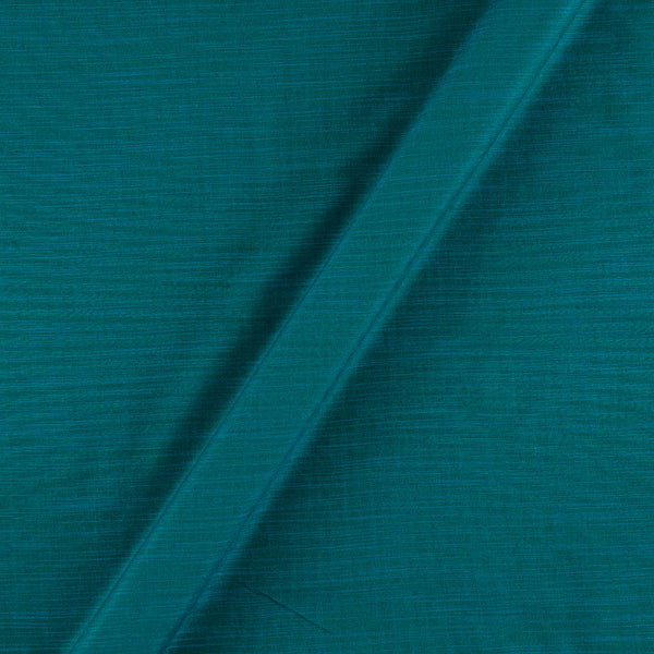 Buy Blue X Green Cross Tone Plain Dyed Slub Rayon Fabric Online 4132AF