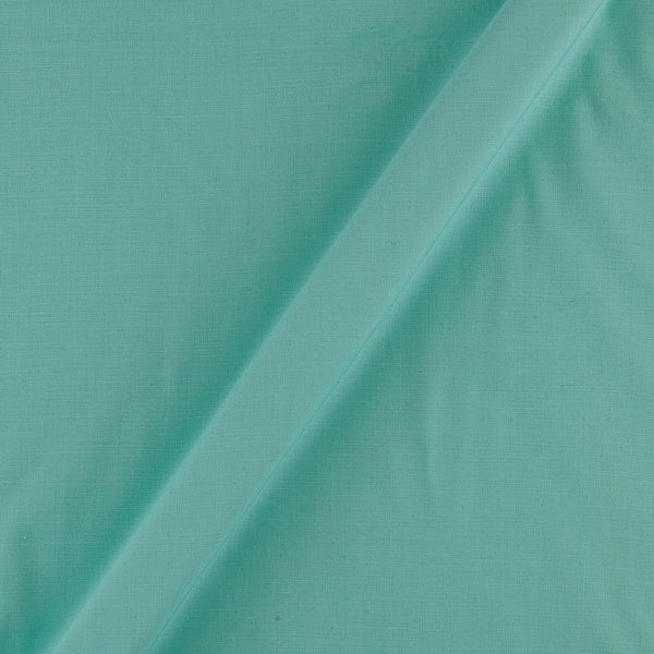 Buy Mint Colour Plain Dyed Slub Rayon Fabric Online 4132AM