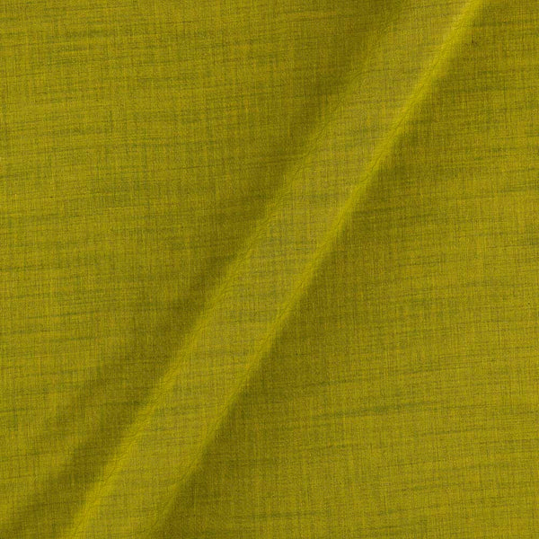 Buy Acid Lime Green Colour Plain Dyed Slub Rayon Fabric Online 4132BH