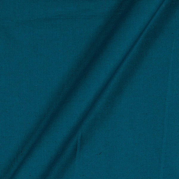 Flex [Cotton Linen] Teal Blue Colour 45 Inches Width Fabric