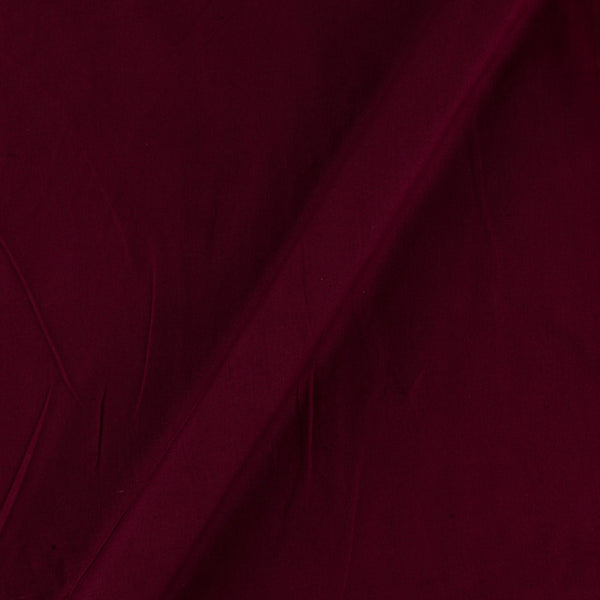 Flex [Cotton Linen] Maroon Colour Dyed Fabric