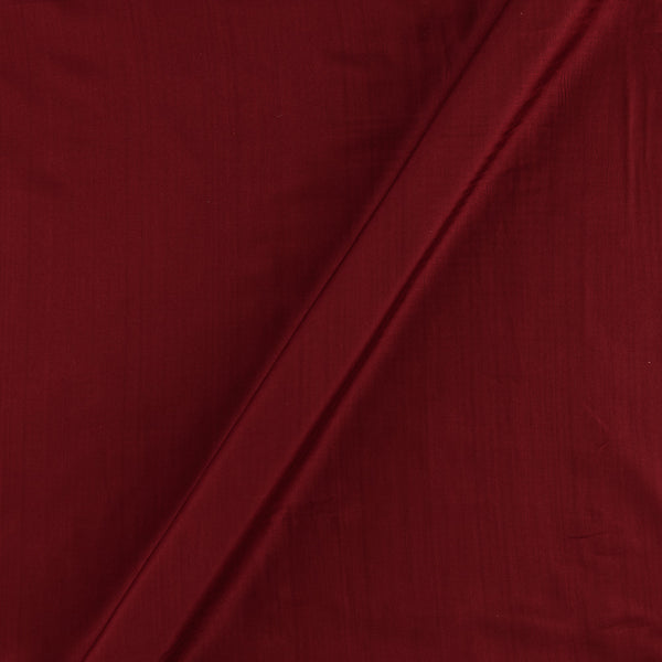 Santoon Dark Maroon Colour Dyed 43 Inches Width Viscose Fabric
