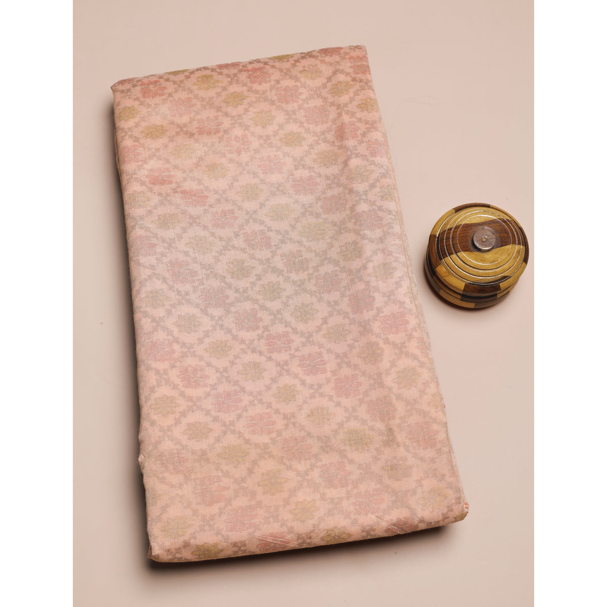 SEMI SILK PRINTED FABRIC