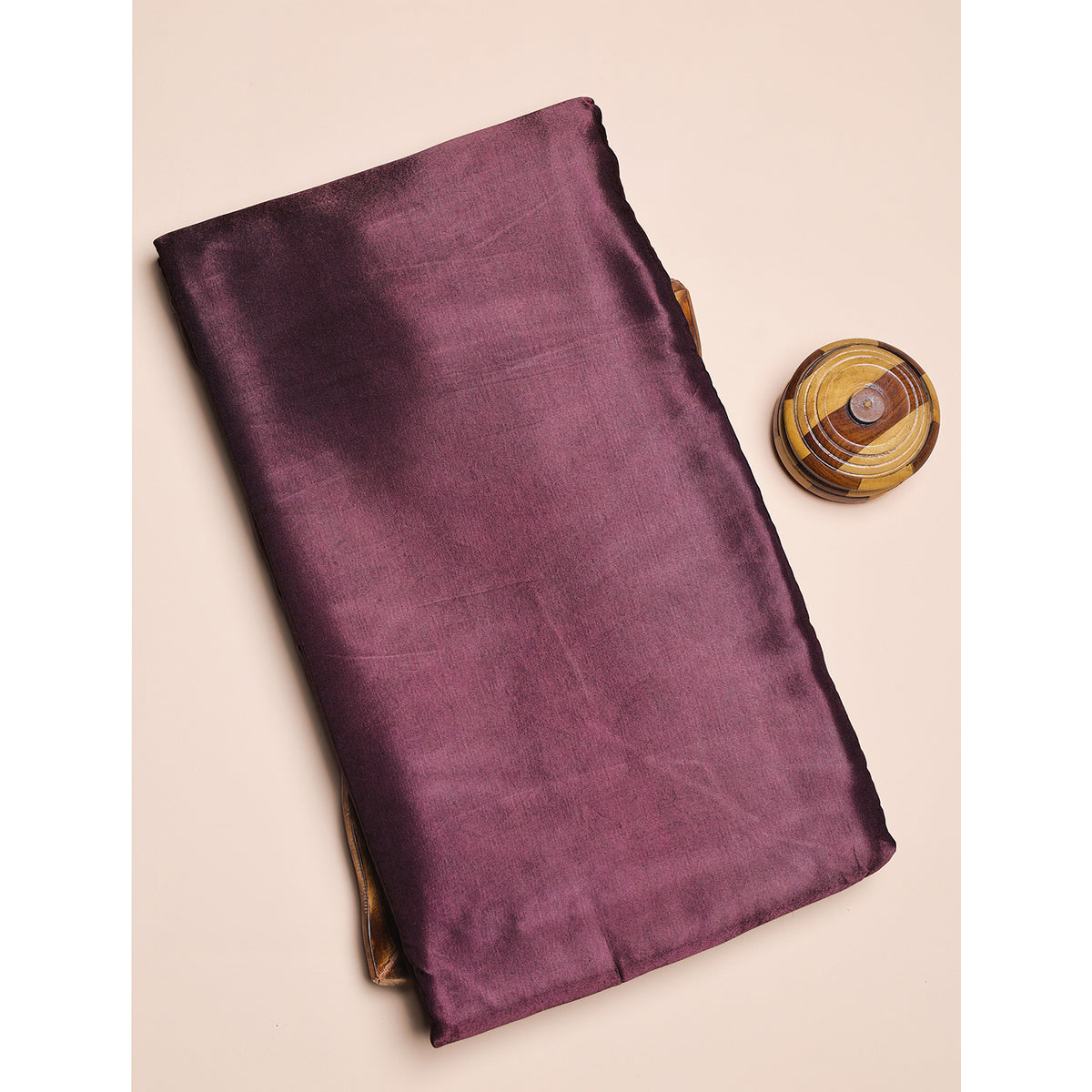 PURE MASHRU GAJJI SILK PLAIN FABRIC