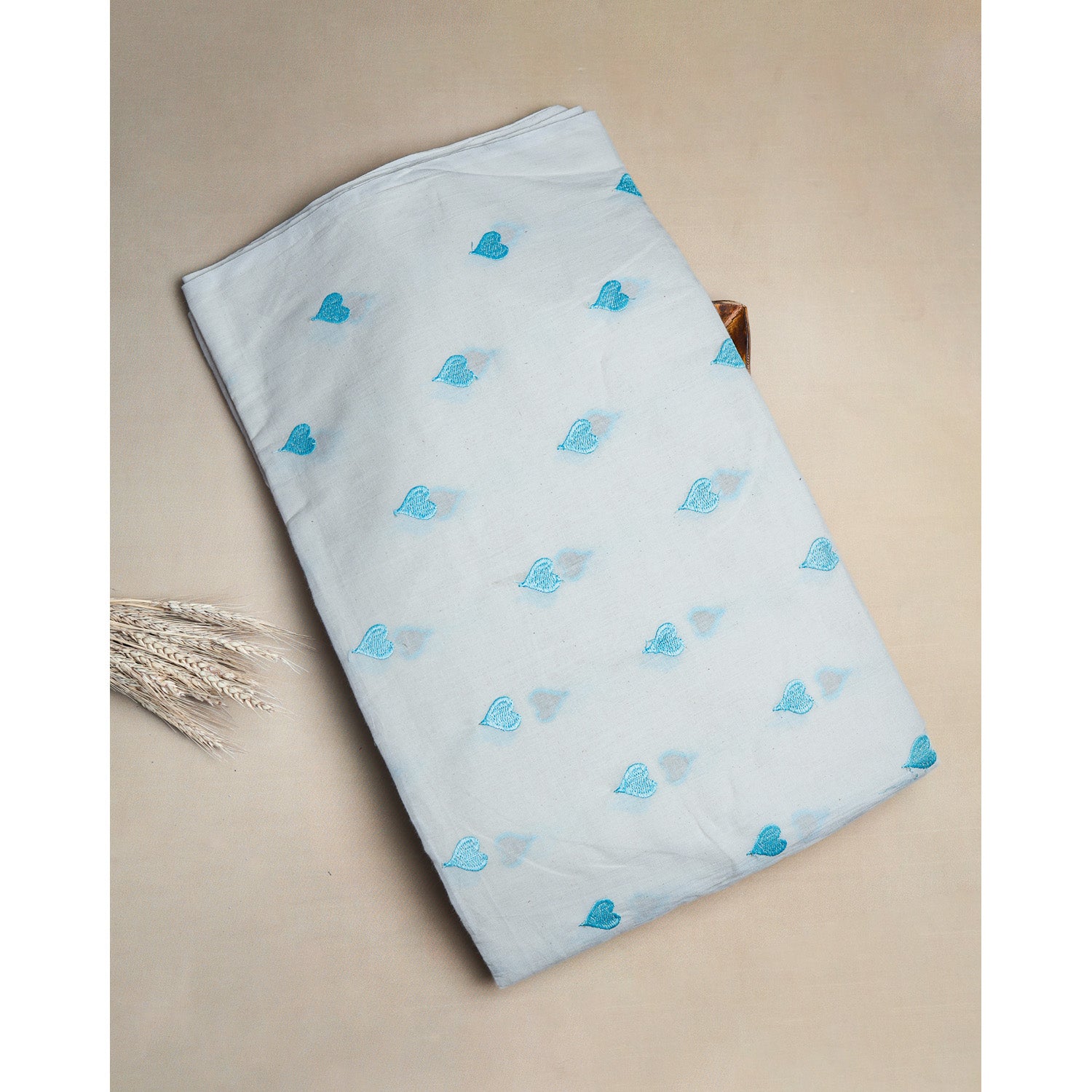 COTTON EMBROIDERED FABRIC