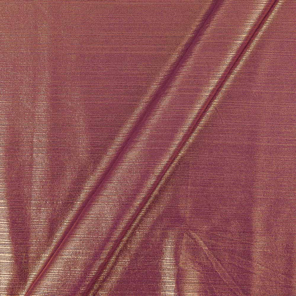 Wrinkle Metalic Shimmer Lavender Pink To Gold Two Tone 58 Inches Width Stretchable Imported Fabric freeshipping - SourceItRight