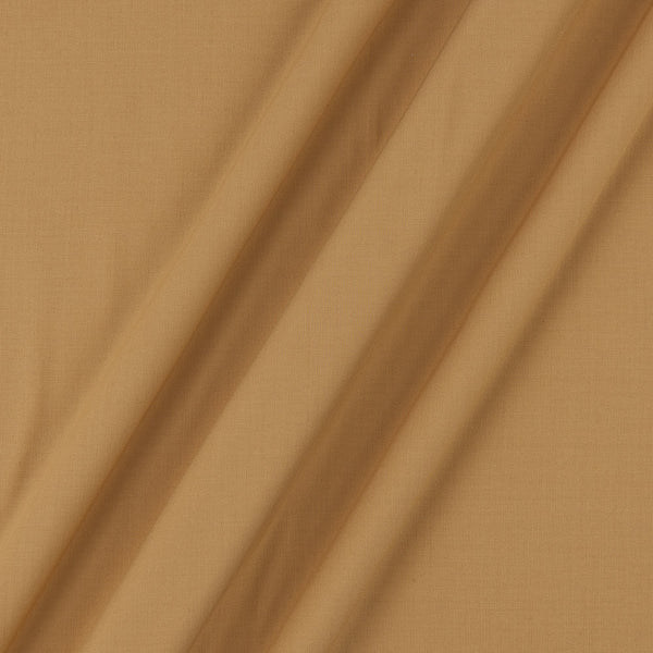 Buy Lizzy Bizzy Sand Gold Colour Plain Dyed Fabric Online 4212CG