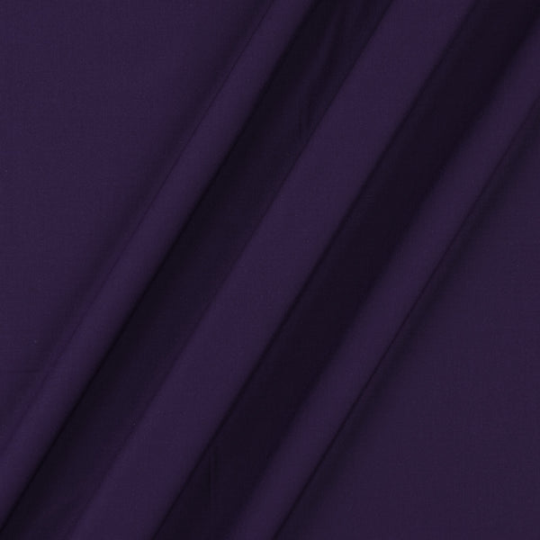 Lizzy Bizzy Imperial Purple Colour Plain Dyed 36 Inches Width Fabric