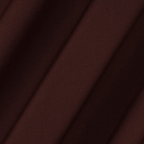 Lizzy Bizzy Fired Brick Colour Plain Dyed 35 Inches Width Fabric