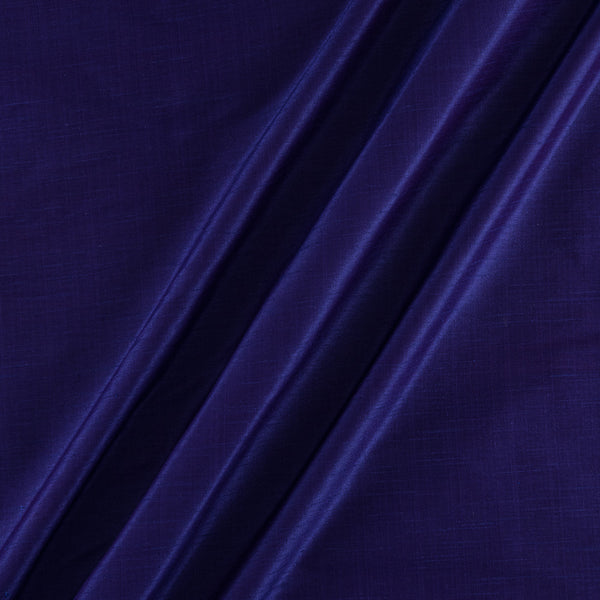 Banarasi Raw Silk [Artificial Dupion] Violet Purple Colour 45 Inches Width Dyed Fabric