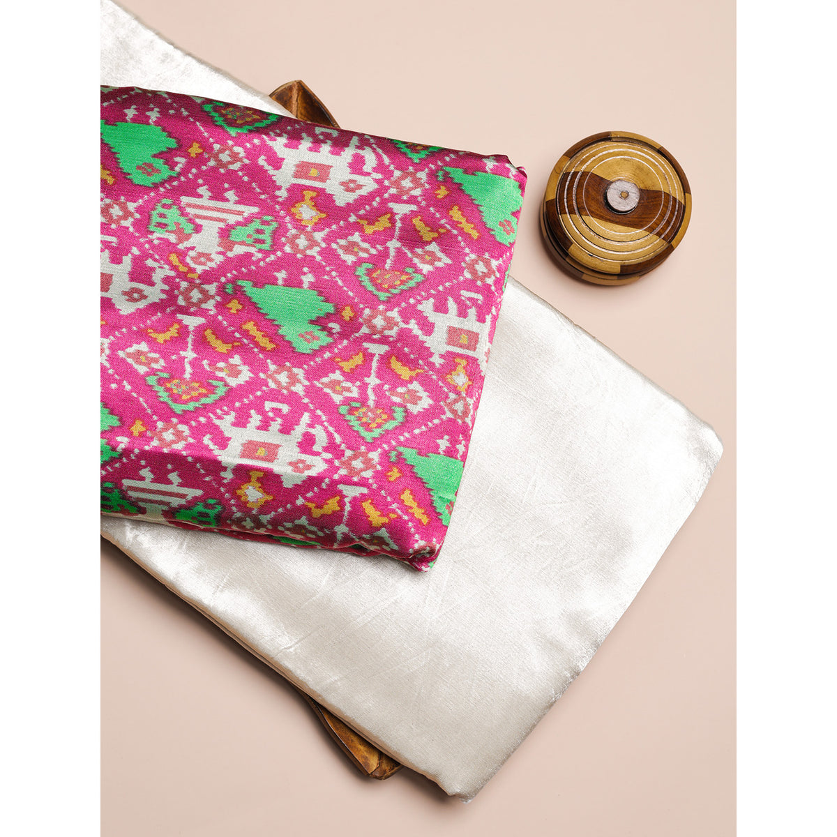 PURE MASHRU GAJJI SILK MIX & MATCH