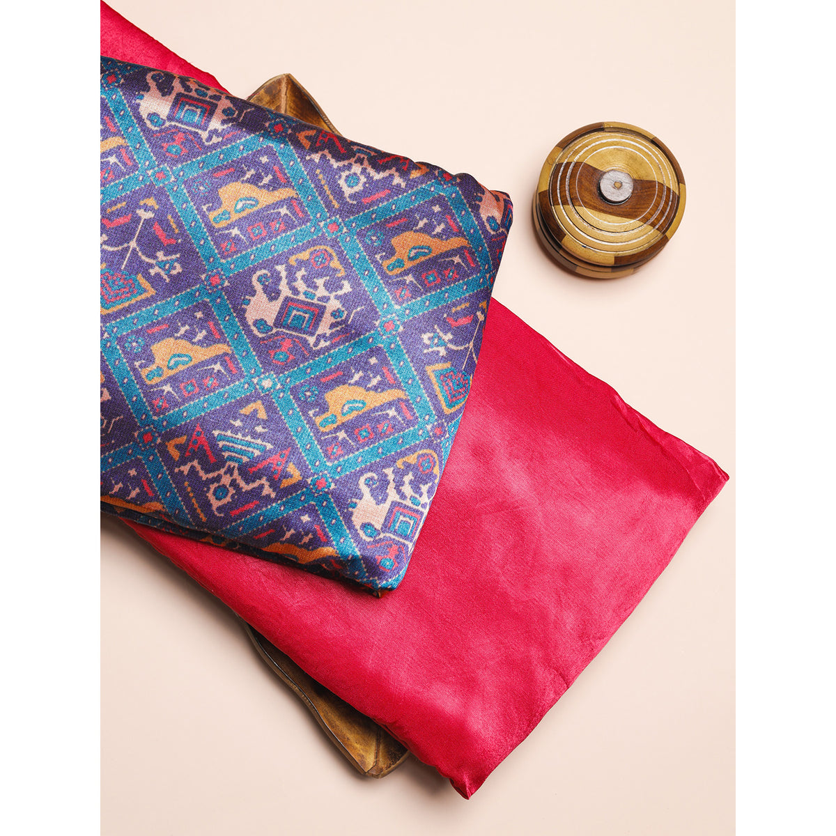 PURE MASHRU GAJJI SILK MIX & MATCH