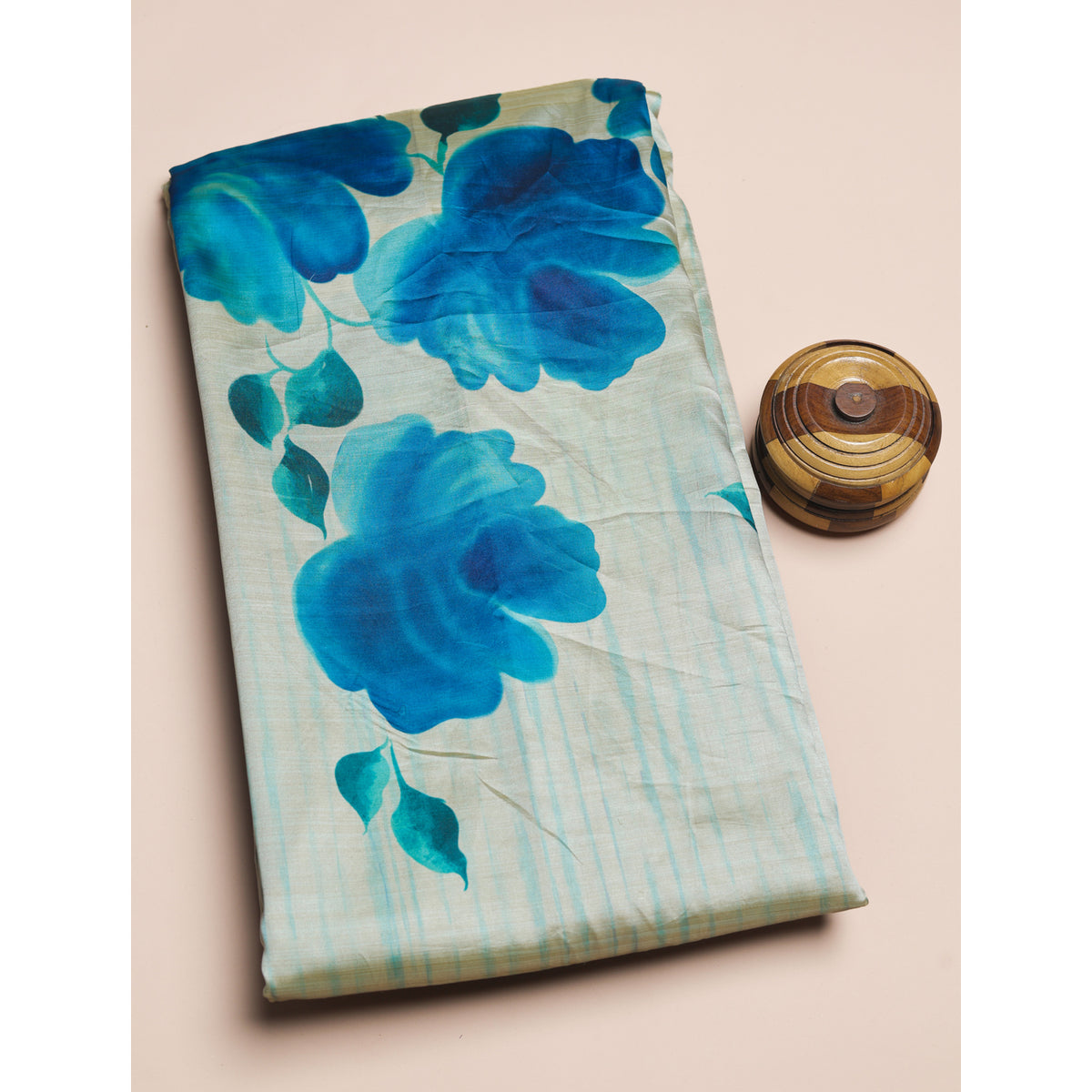 SEMI SILK PRINTED FABRIC