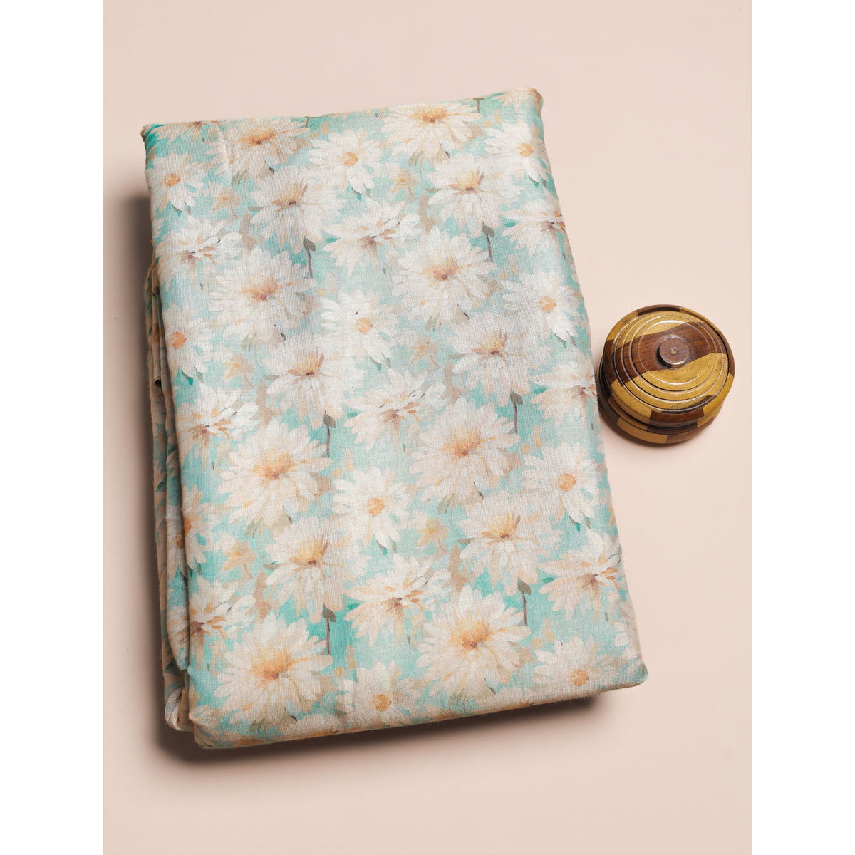 SEMI SILK PRINTED FABRIC