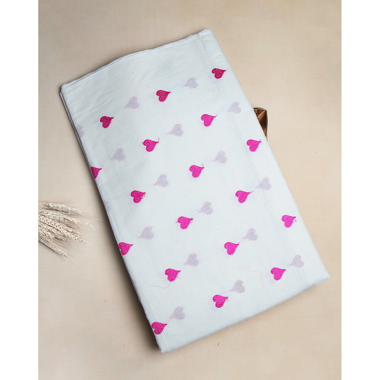 COTTON EMBROIDERED FABRIC
