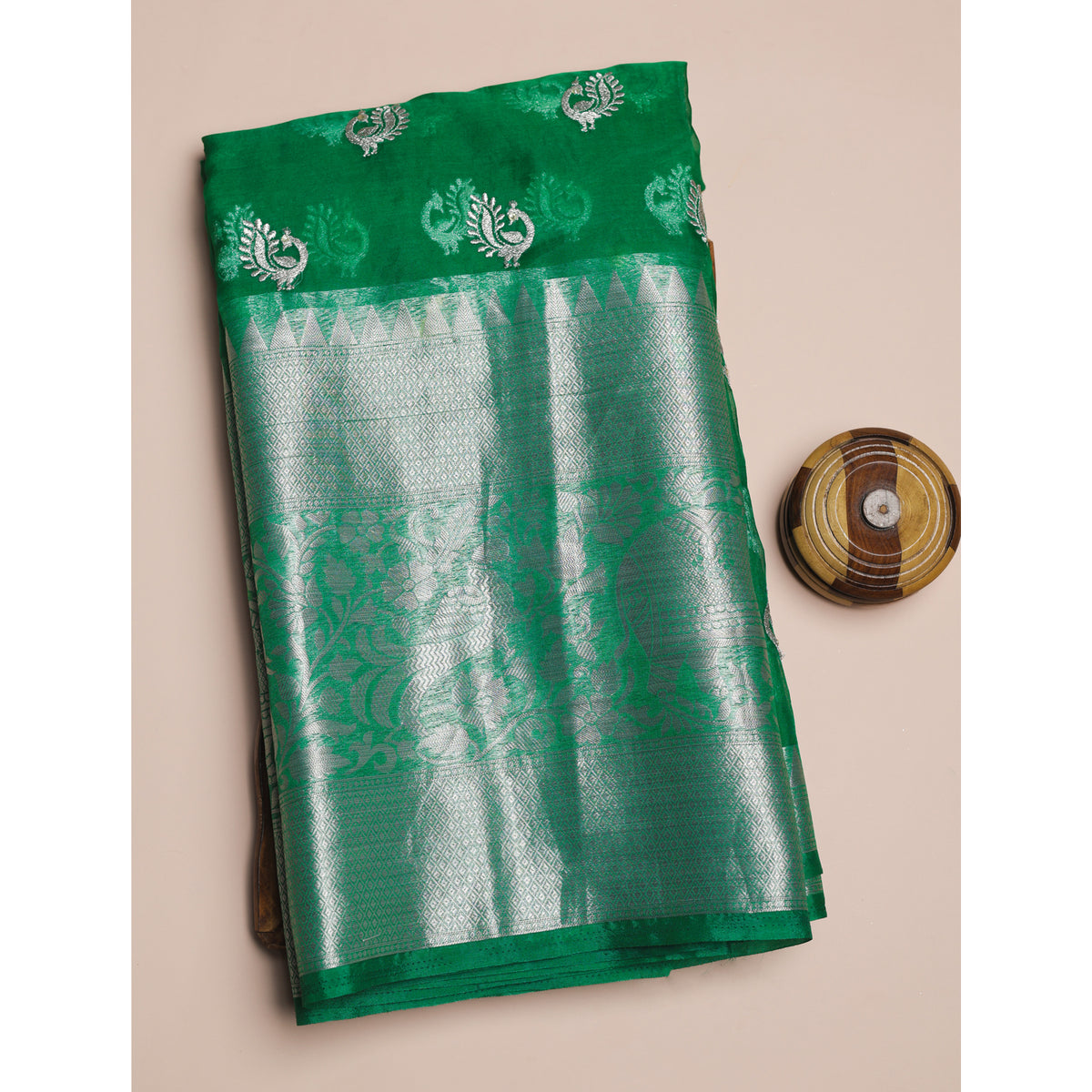 ORGANZA EMBROIDERED FABRIC