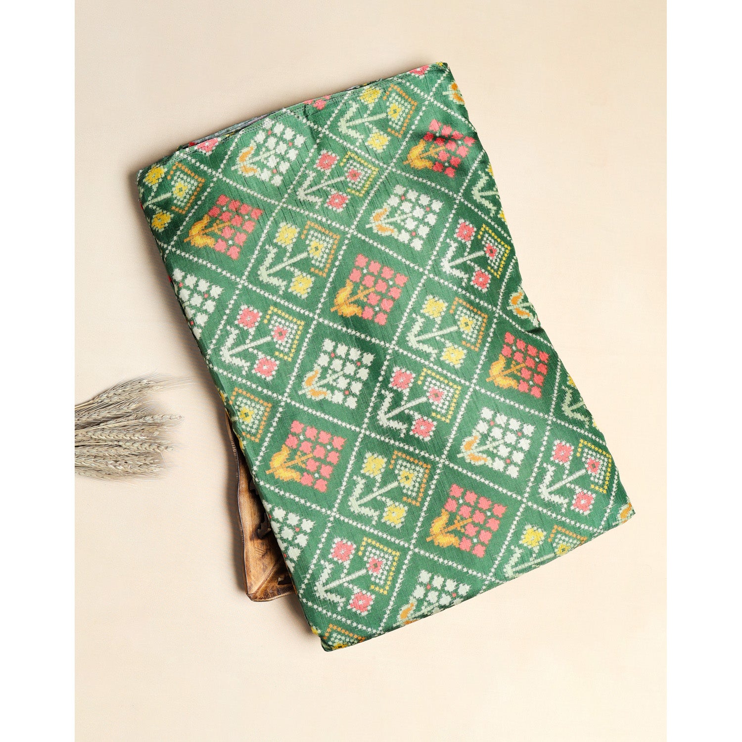 DOLA SILK PATOLA PRINTED FABRIC
