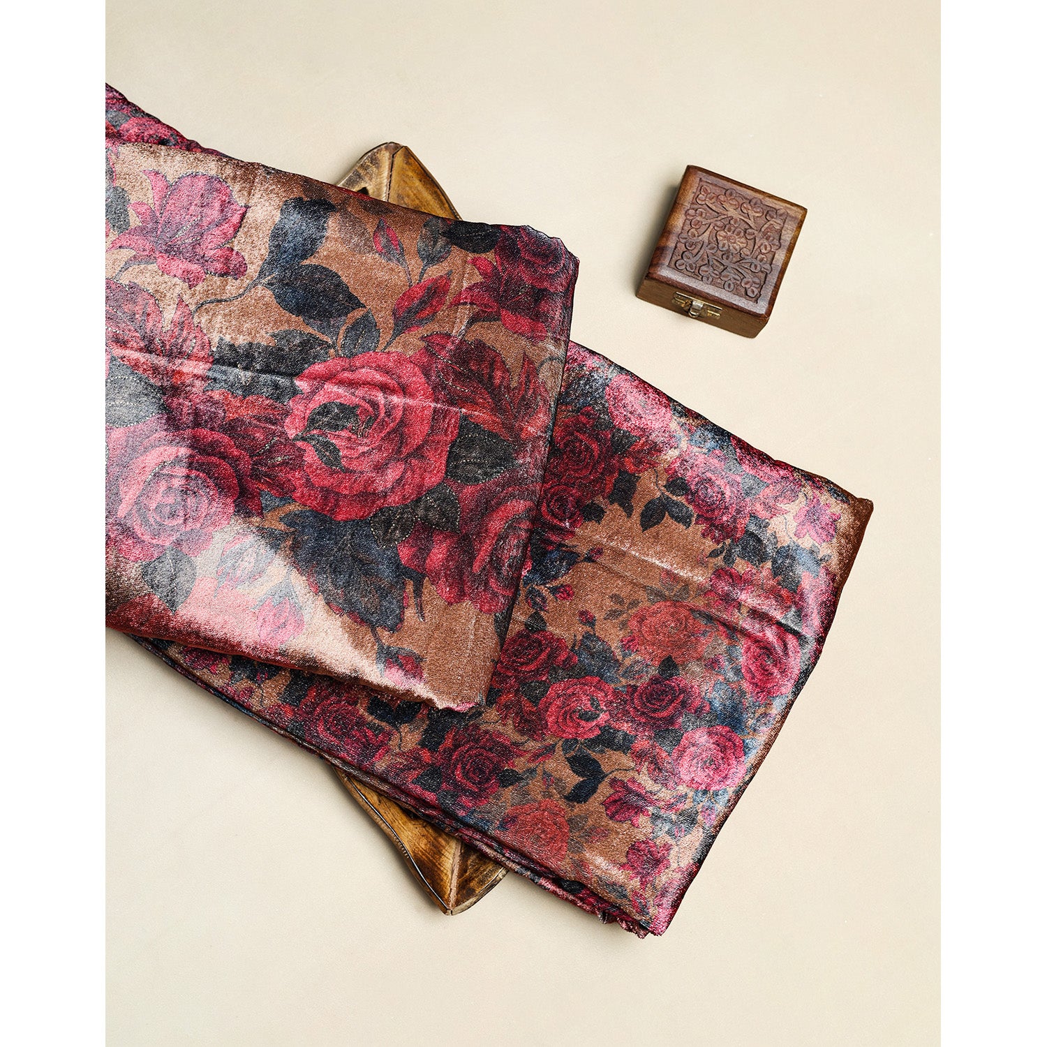 MEHFIL-E-RANG - VELVET DIGITAL PRINTED MIX & MATCH