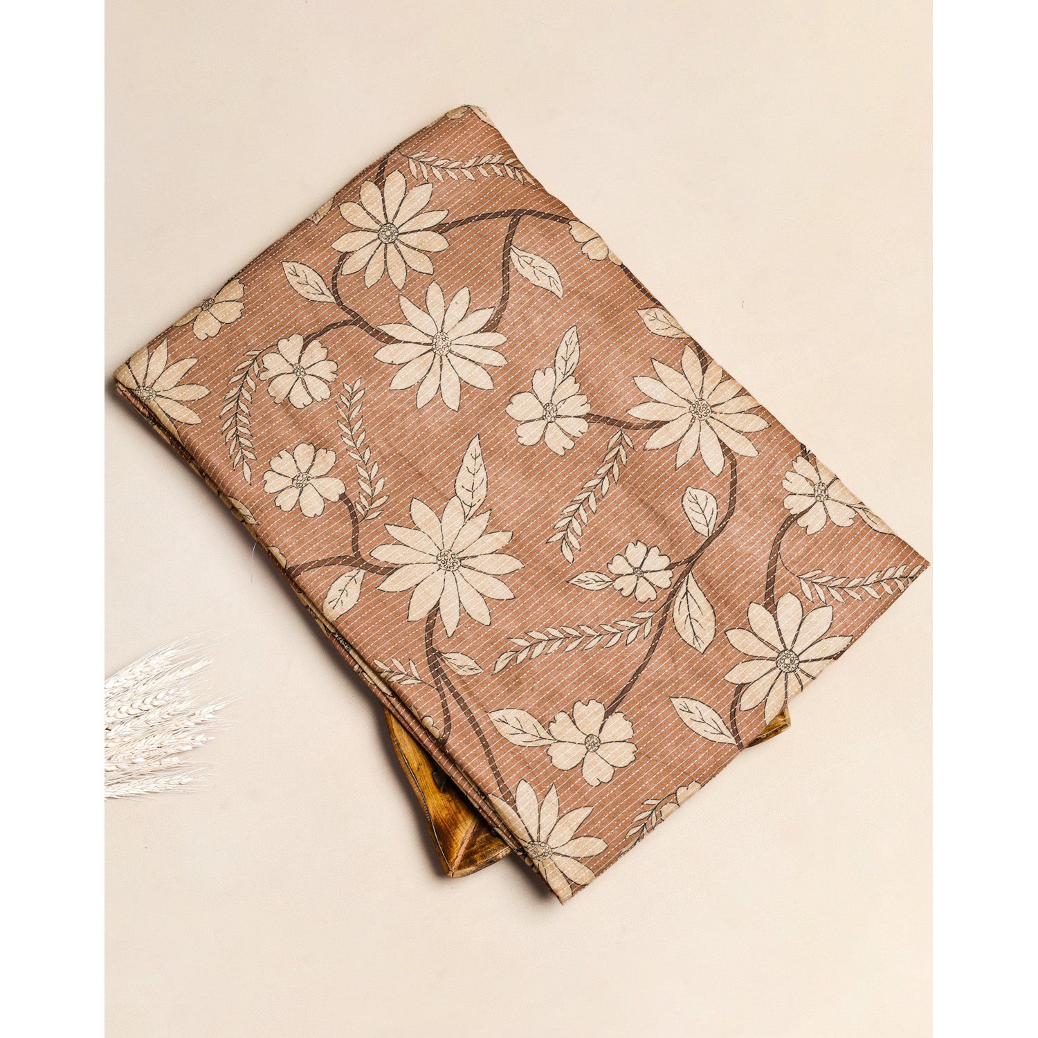 PURE COTTON KANTHA PRINTED FABRIC