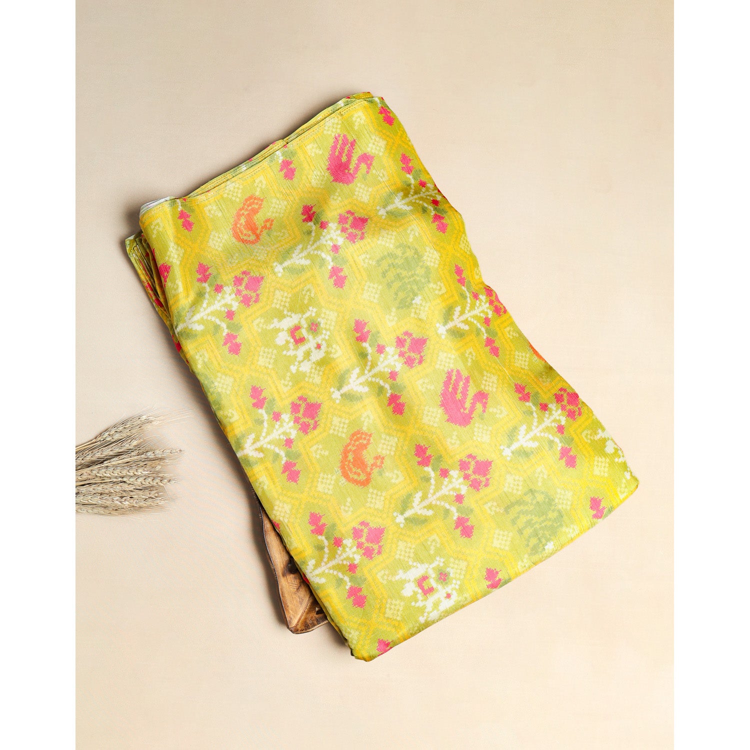 DOLA SILK PATOLA PRINTED FABRIC