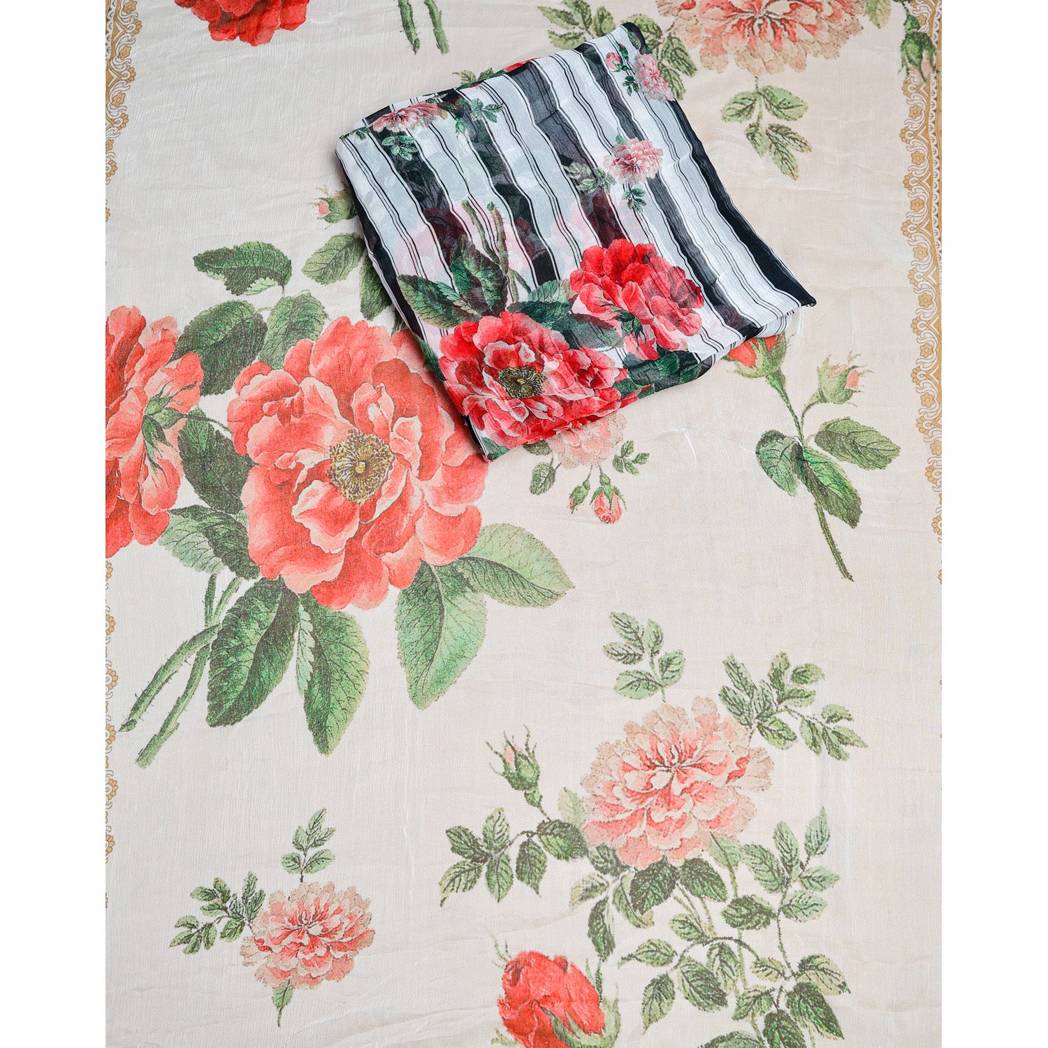 BEMBERG CHIFFON 2 PIECE SET
