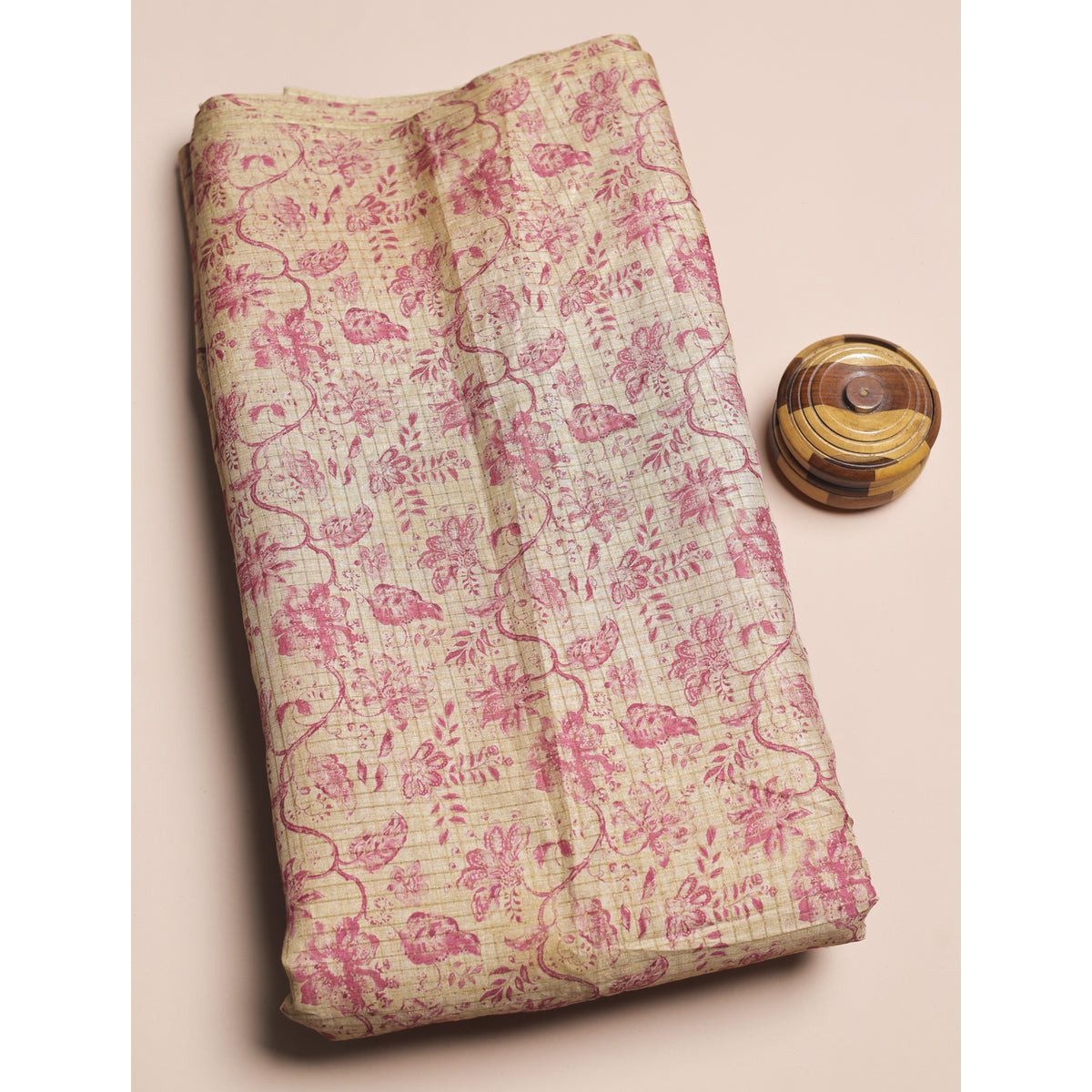 SEMI SILK PRINTED FABRIC