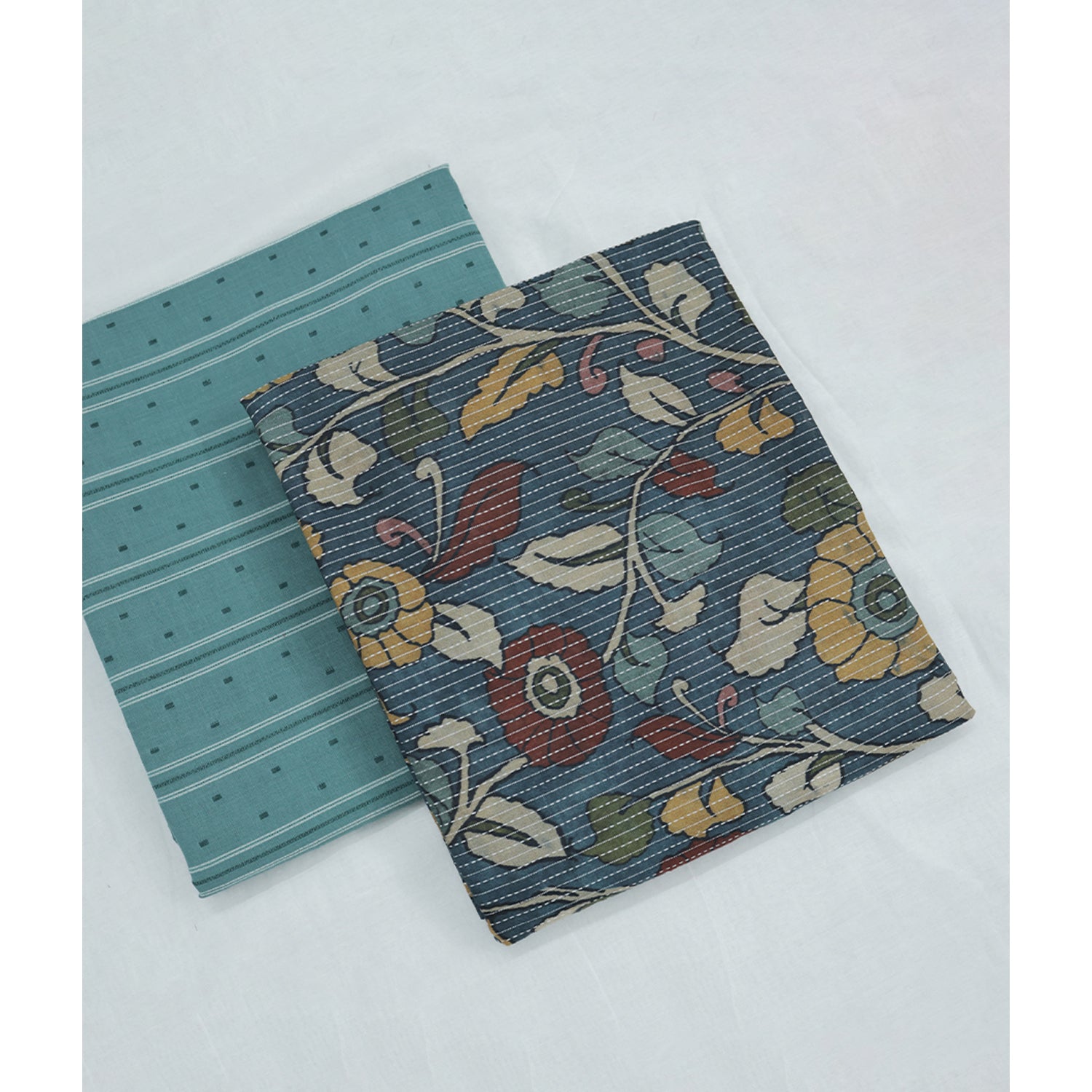 DESHKAAR EDIT - COTTON KANTHA MIX & MATCH