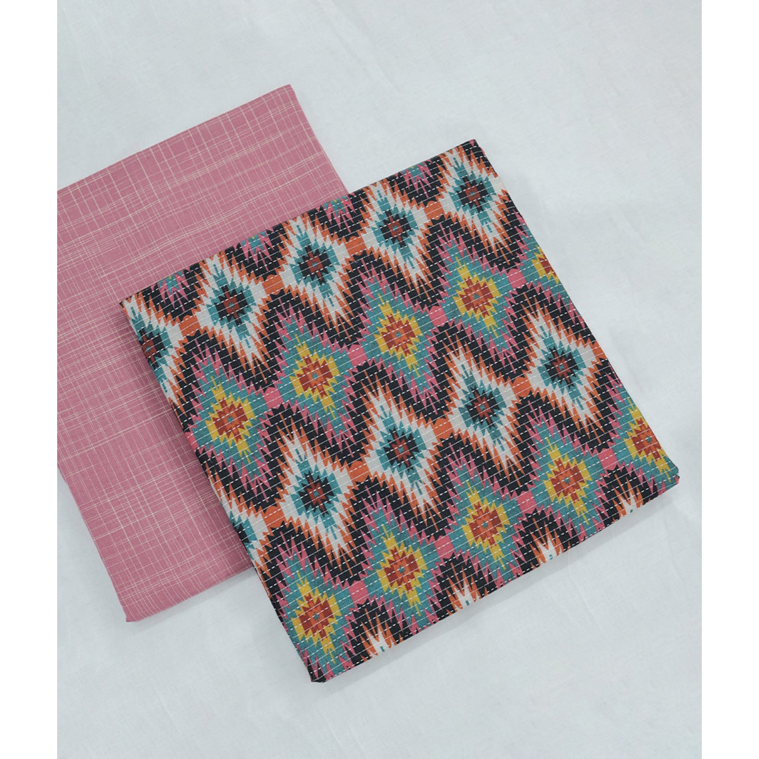 DESHKAAR EDIT - COTTON KANTHA MIX & MATCH