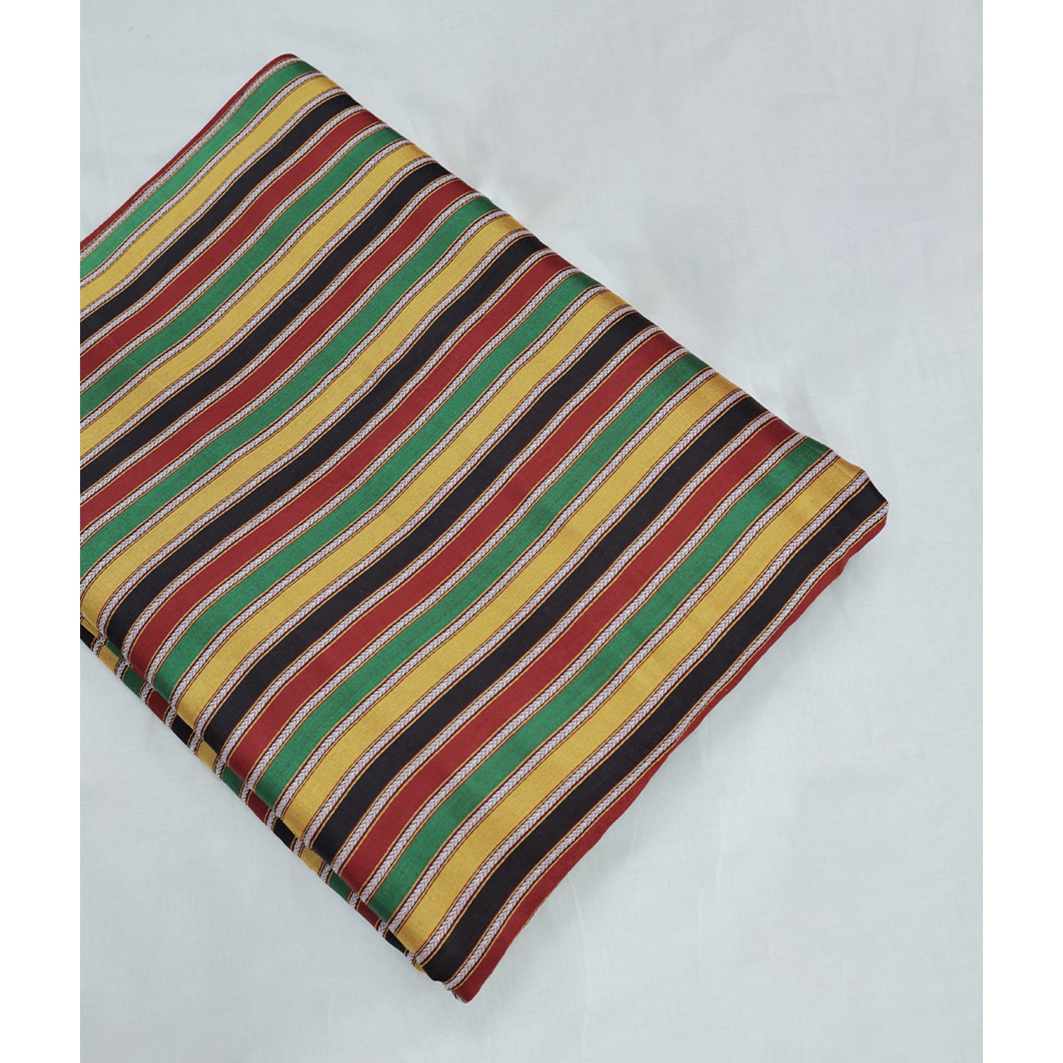 MASHRU SILK STRIPED FABRIC