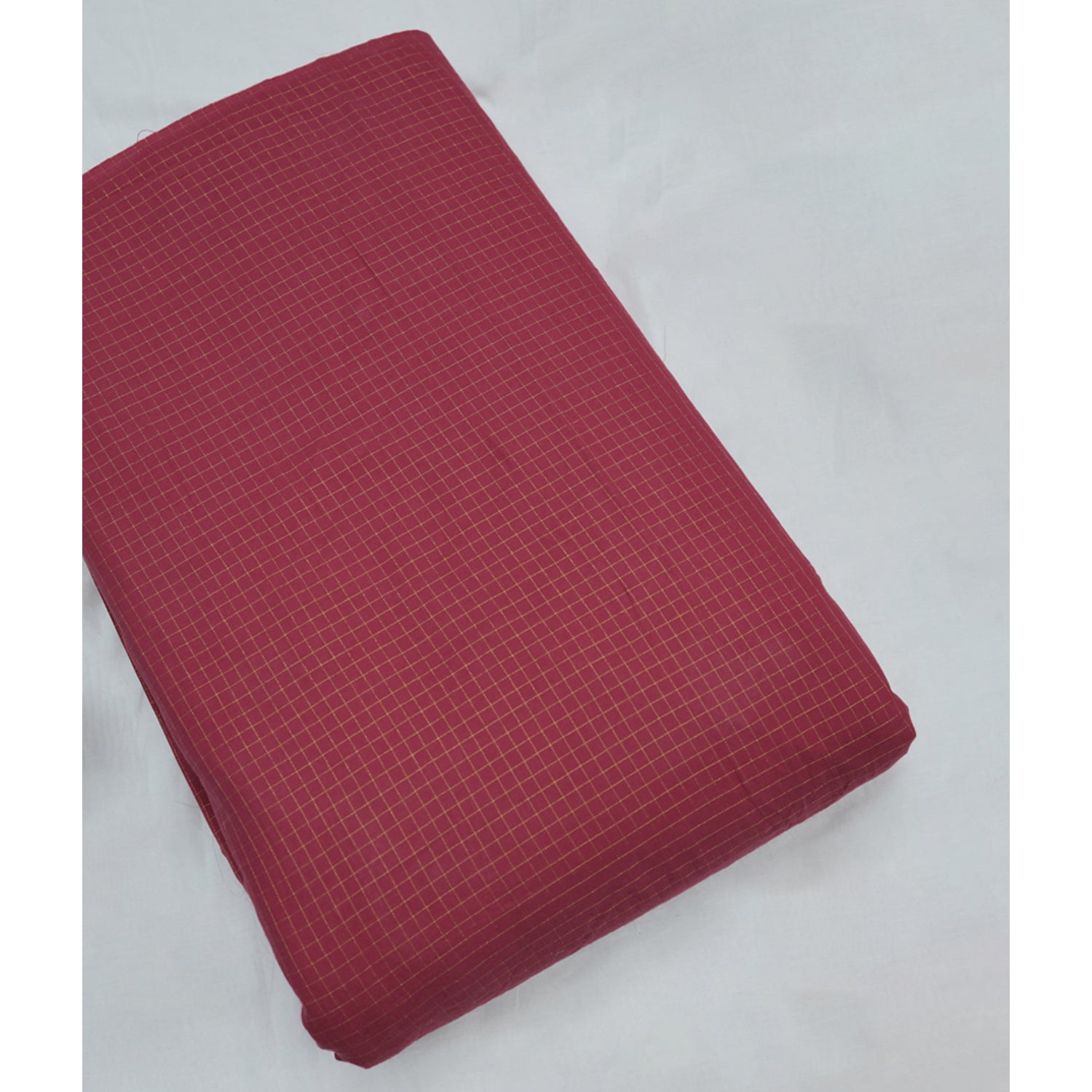 COTTON HANDLOOM CHECKS FABRIC