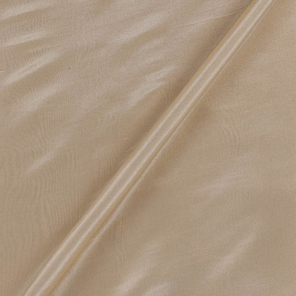 Beige Gold Tissue 45 Inches Width Fabric
