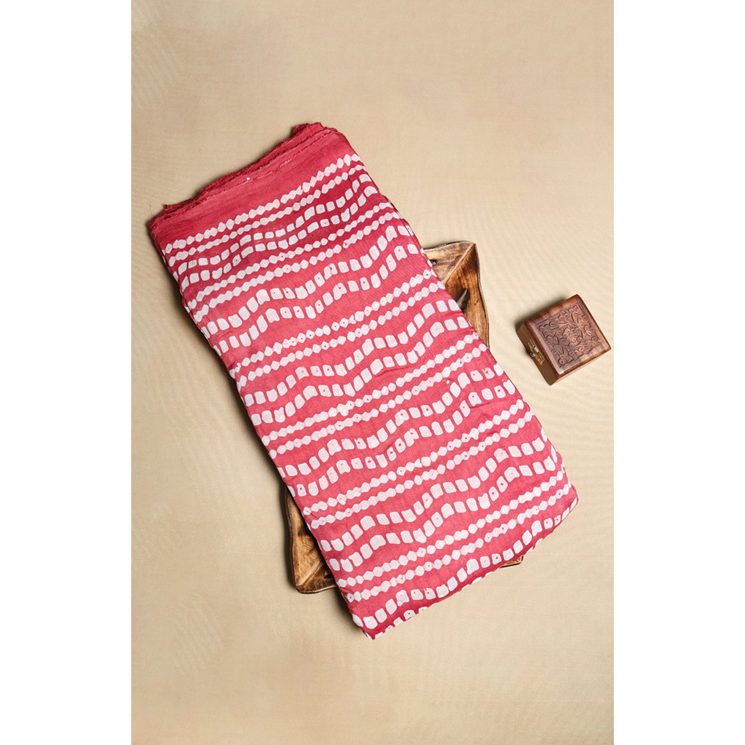 MUSLIN BATIK PRINTED FABRIC