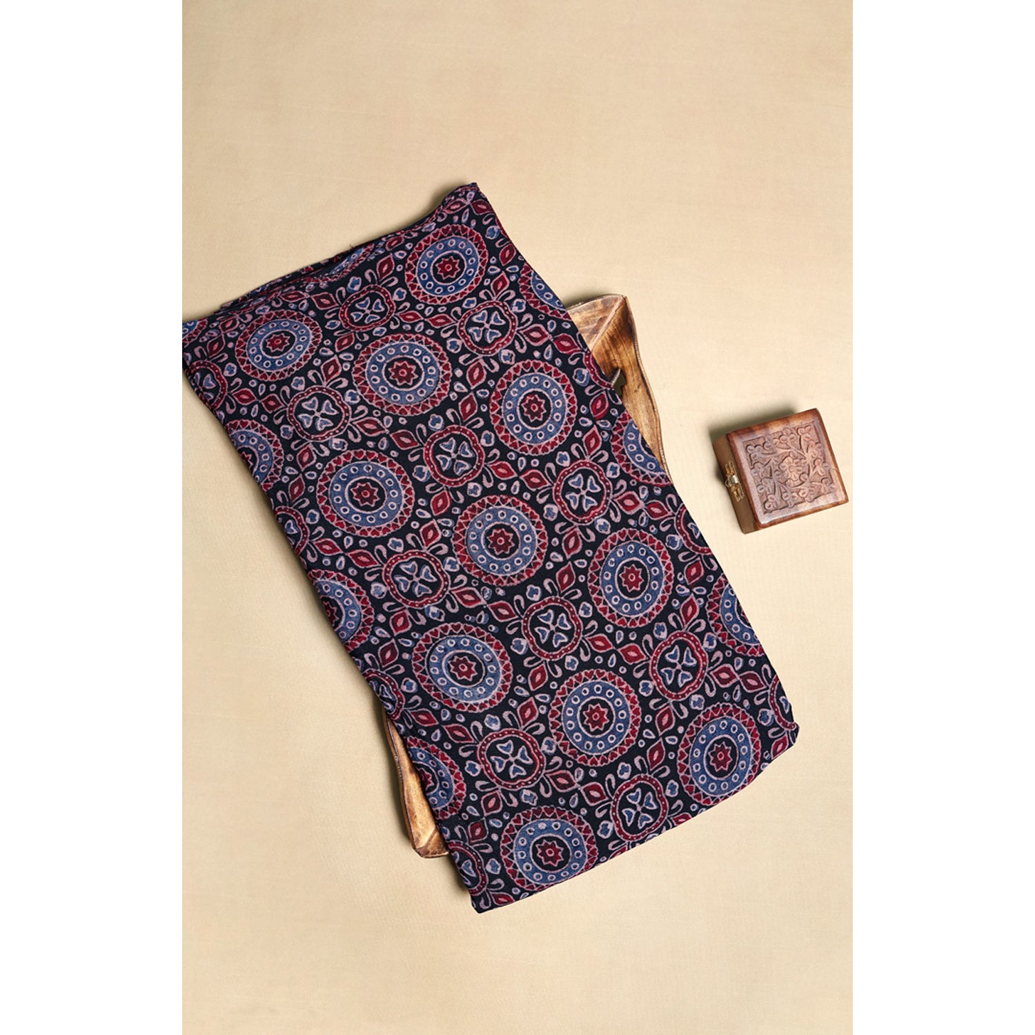 CHINON AJRAKH PRINTED FABRIC