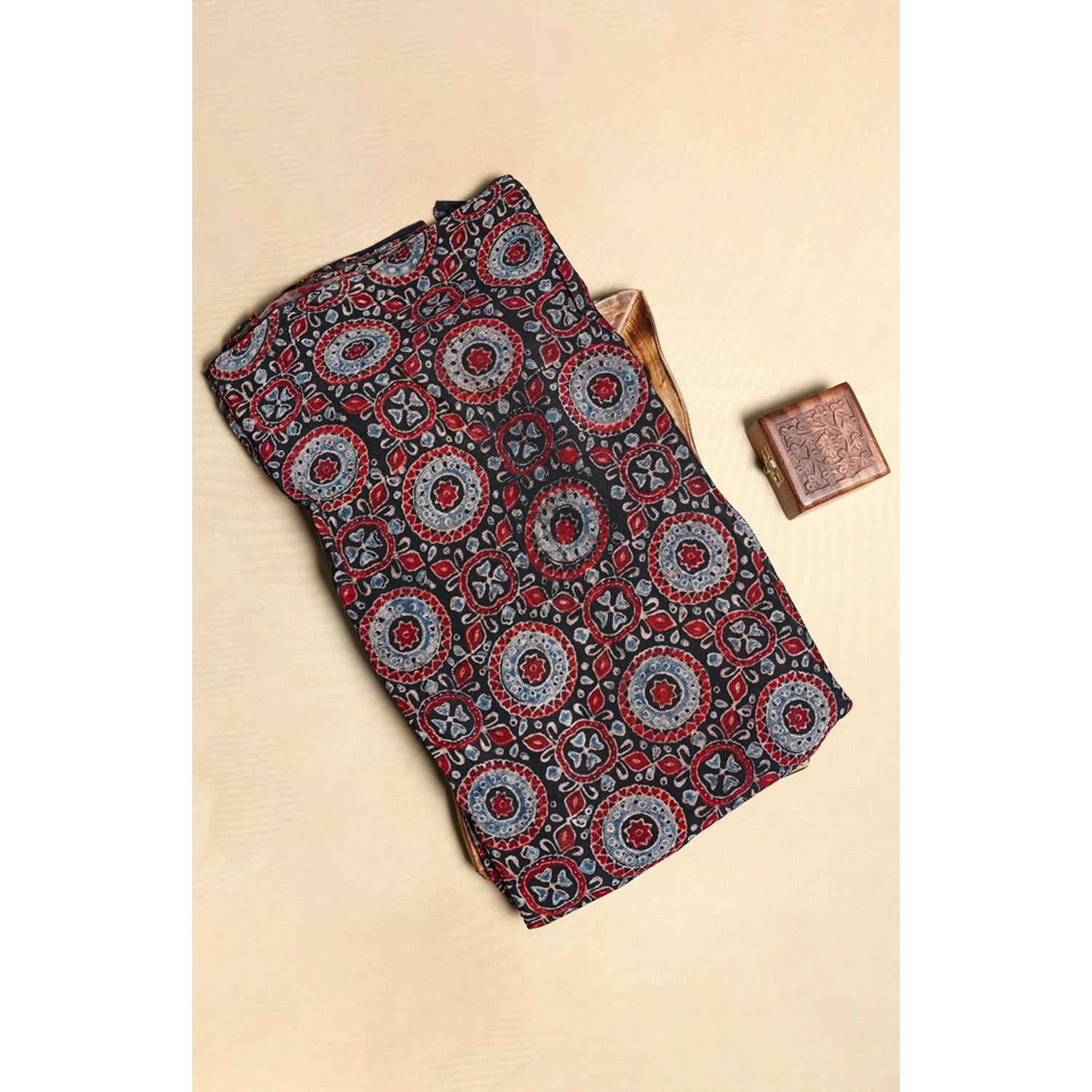 CHINON AJRAKH PRINTED FABRIC