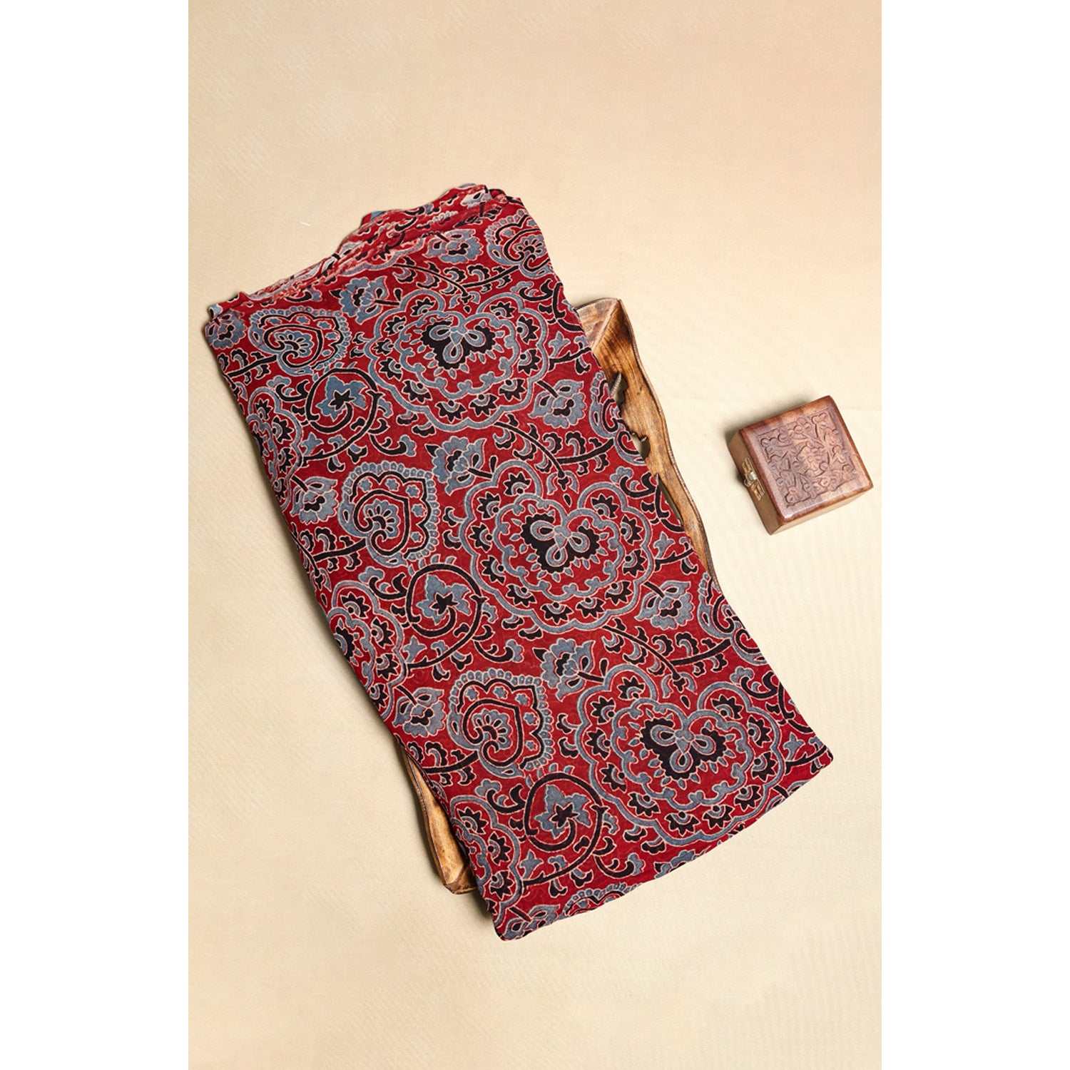 CHINON AJRAKH PRINTED FABRIC