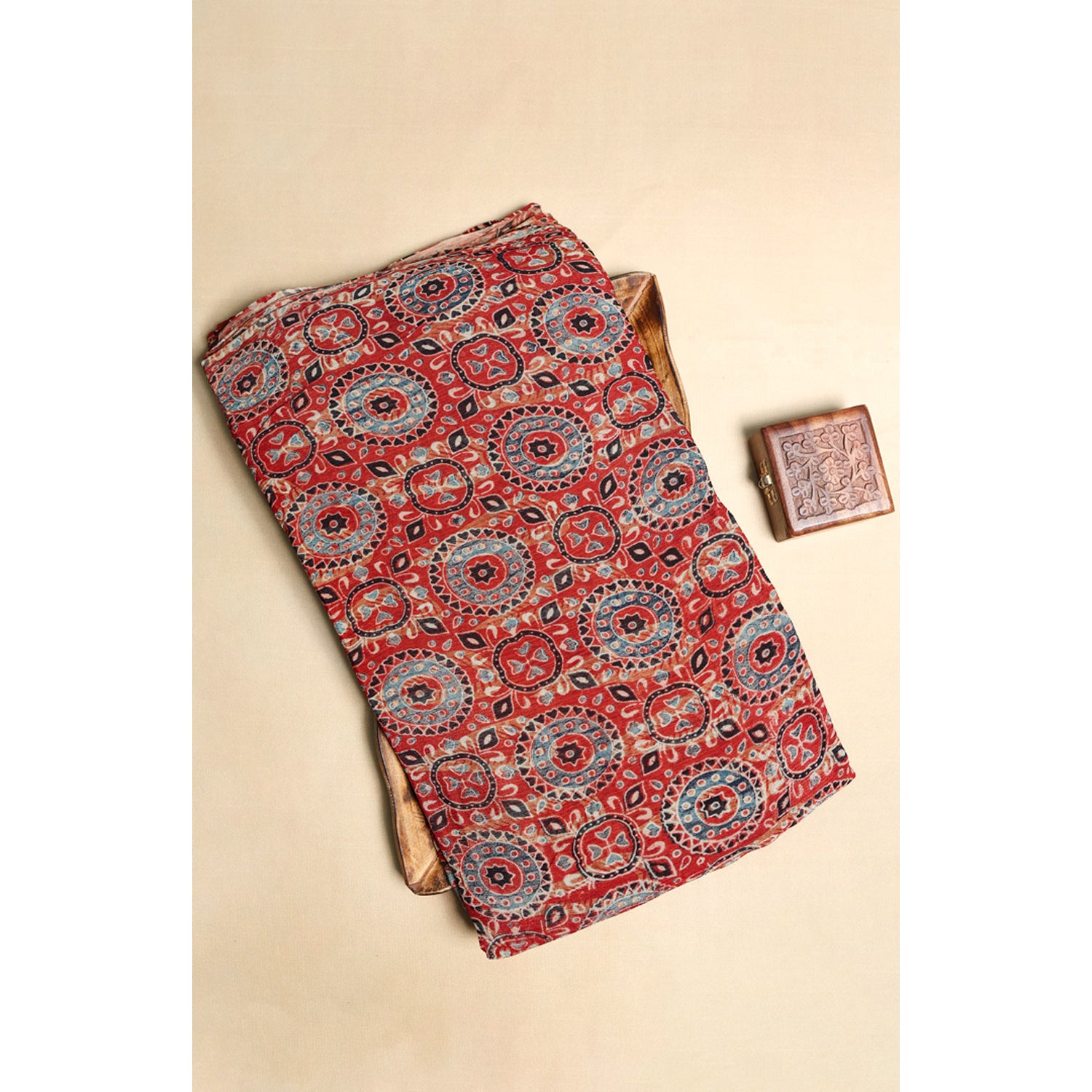 CHINON AJRAKH PRINTED FABRIC