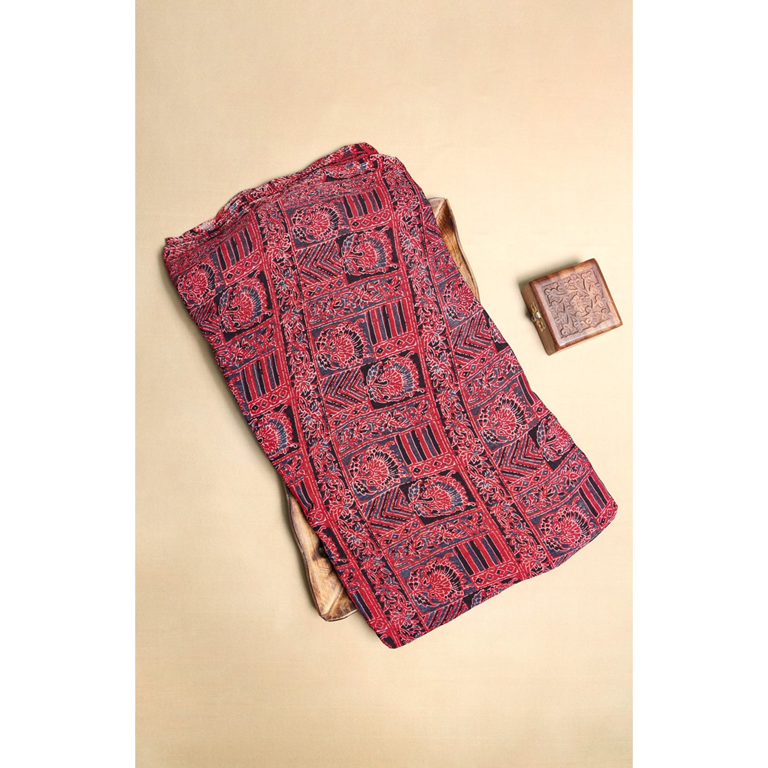 CHINON AJRAKH PRINTED FABRIC